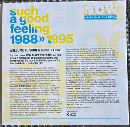 Various :  Now That's What I Call An Era Such A Good Feeling 1988 >> 1995 (3xLP, Comp, Blu)