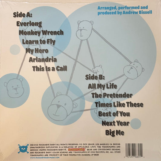 Andrew Bissell : Rockabye Baby lullaby renditions of foo fighters (LP)