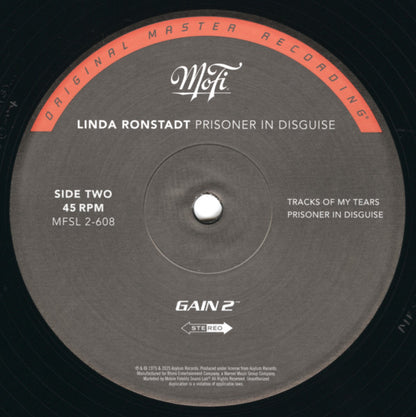 Linda Ronstadt : Prisoner In Disguise (2xLP, Album, Num, RE, RM, S/Edition, 180)