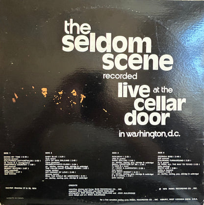 The Seldom Scene : Live At The Cellar Door (2xLP, Album, RP, Sup)