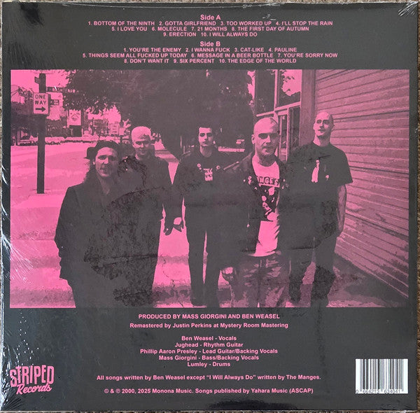 Screeching Weasel : Teen Punks In Heat (LP, Album, RE, Whi)