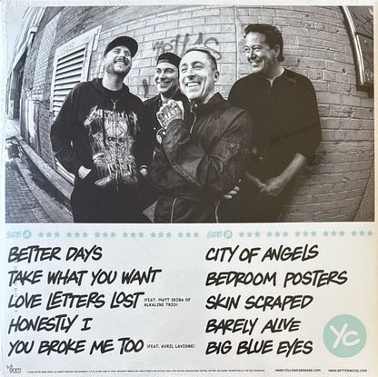 Yellowcard : Better Days (LP, Album, Bab)