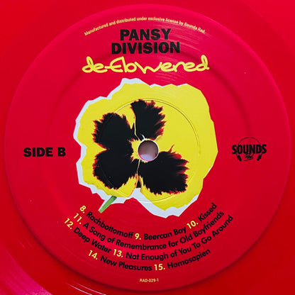Pansy Division : Deflowered (LP, Album, Ltd, Red)