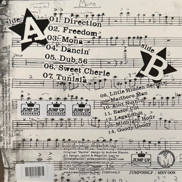 The Toasters : Dub 56 (LP, Album, Ltd, RE, Dar)