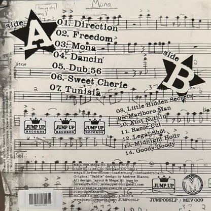 The Toasters : Dub 56 (LP, Album, Ltd, RE, Dar)