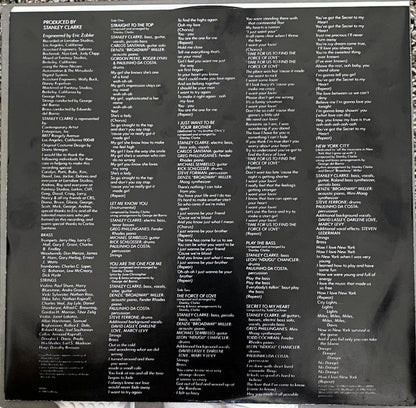 Stanley Clarke : Let Me Know You (LP, Album, Ter)
