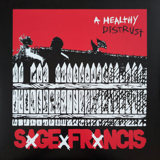 Sage Francis : A Healthy Distrust (2xLP, Album, Ltd, RE, Red)