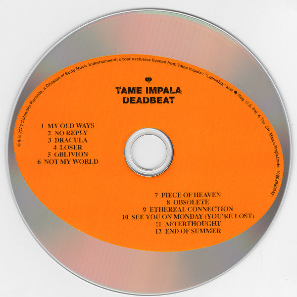 Tame Impala : Deadbeat (CD, Album)