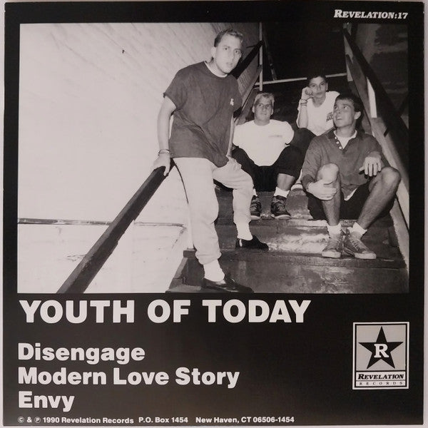 Youth Of Today : Youth Of Today (7", RE, RP, Blu)