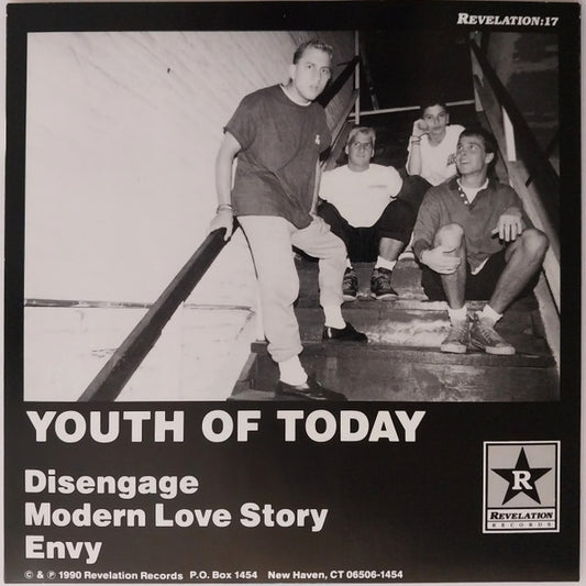 Youth Of Today : Youth Of Today (7", RE, RP, Blu)