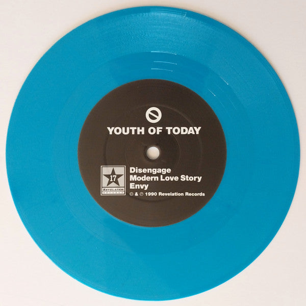 Youth Of Today : Youth Of Today (7", RE, RP, Blu)