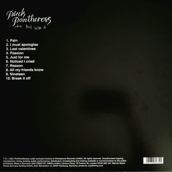 PinkPantheress : To Hell With It (12", Ltd, Mixtape, RE, Exc)