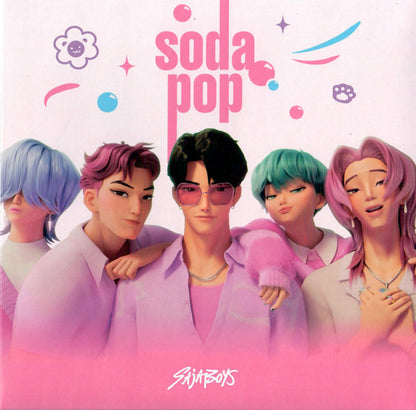 Saja Boys, KPop Demon Hunters Cast : Soda Pop (7", Single, Pur)
