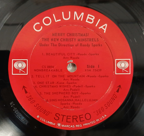 The New Christy Minstrels : Merry Christmas! (LP, Album)