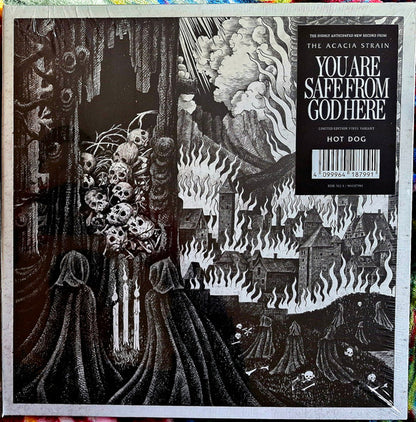 The Acacia Strain : You Are Safe From God Here (LP, Album, Ltd, Cle)