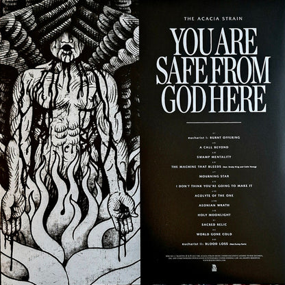 The Acacia Strain : You Are Safe From God Here (LP, Album, Ltd, Cle)
