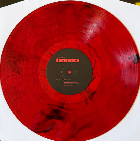 Cursive : Domestica (LP, Album, RE, Red)