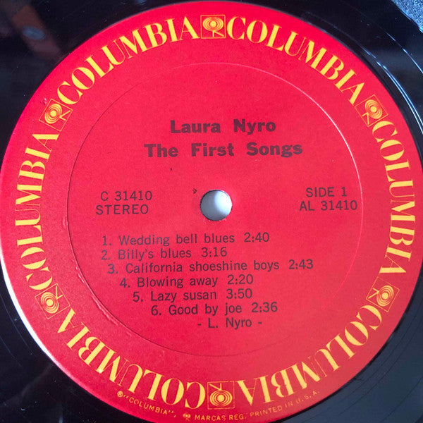 Laura Nyro : The First Songs (LP, Album, RE, Pit)