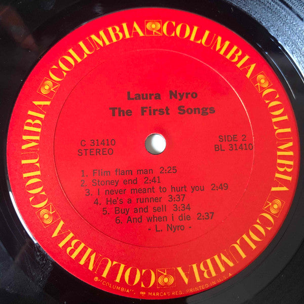 Laura Nyro : The First Songs (LP, Album, RE, Pit)