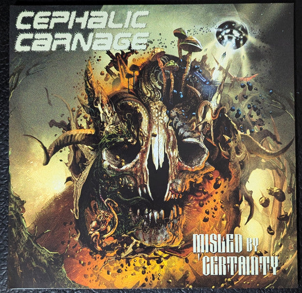 Cephalic Carnage : Misled By Certainty (2xLP, Album, RE, Tri)