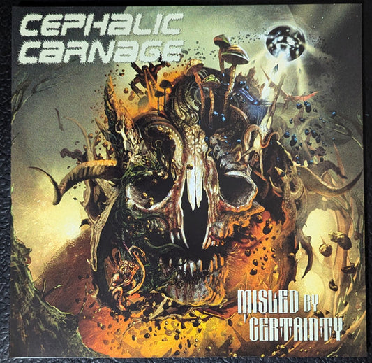 Cephalic Carnage : Misled By Certainty (2xLP, Album, RE, Tri)