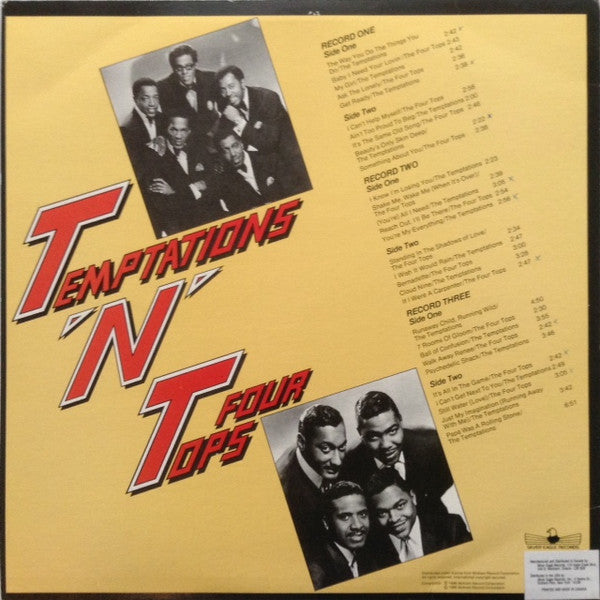 The Temptations & Four Tops : T'N'T (3xLP, Comp)