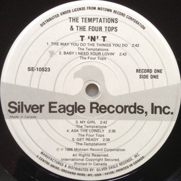 The Temptations & Four Tops : T'N'T (3xLP, Comp)
