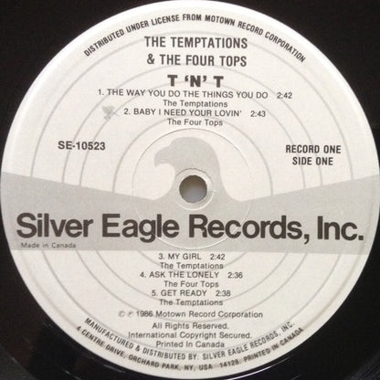 The Temptations & Four Tops : T'N'T (3xLP, Comp)