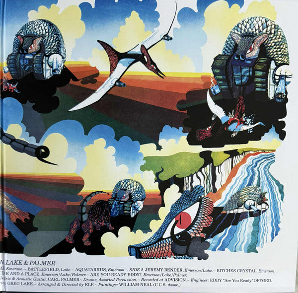 Emerson, Lake & Palmer : Tarkus (LP, Album, Num, RE, RM, S/Edition, 180)