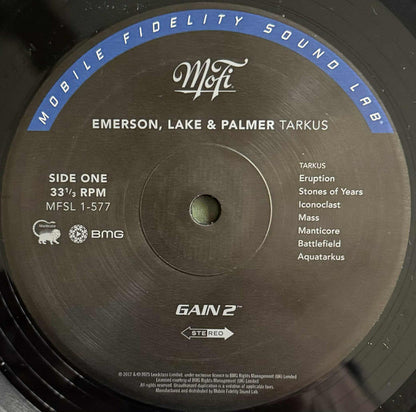 Emerson, Lake & Palmer : Tarkus (LP, Album, Num, RE, RM, S/Edition, 180)