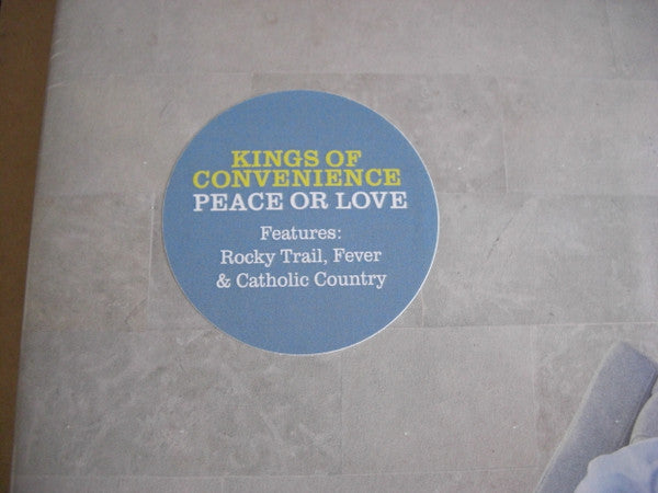 Kings Of Convenience : Peace Or Love (LP, Album, RE)