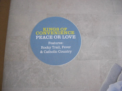 Kings Of Convenience : Peace Or Love (LP, Album, RE)