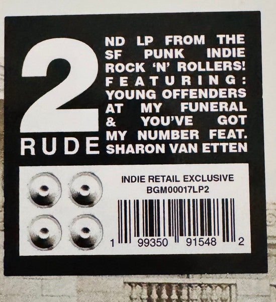 Spiritual Cramp (2) : Rude (LP, Ltd, Red)