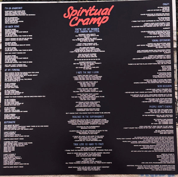 Spiritual Cramp (2) : Rude (LP, Ltd, Red)