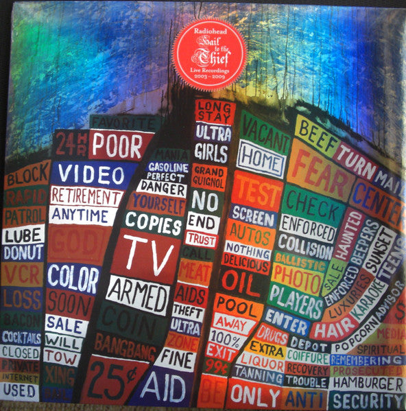 Radiohead : Hail To The Thief (Live Recordings 2003 - 2009) (LP, Album)