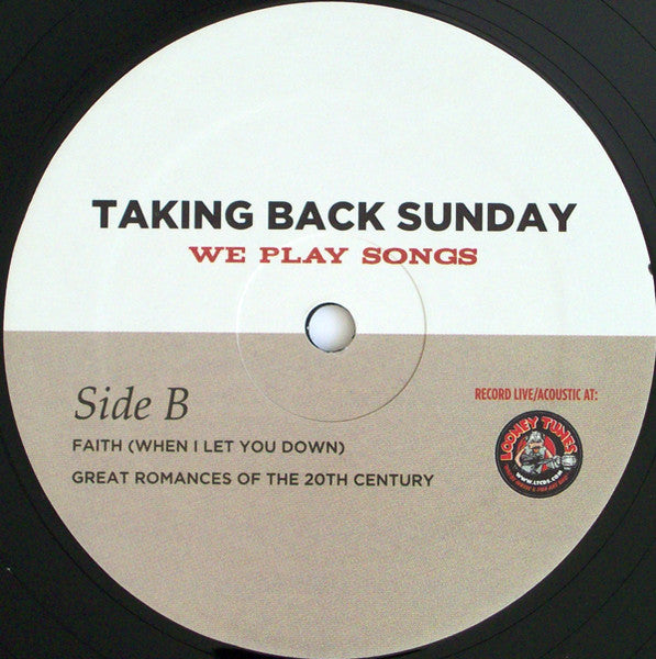 Taking Back Sunday : We Play Songs (12", RSD, Ltd)