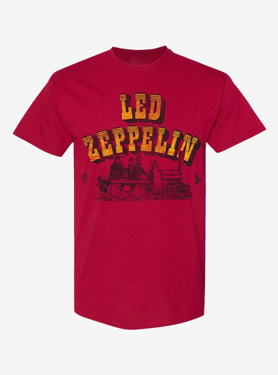 Led Zeppelin Sketched Train T-Shirt