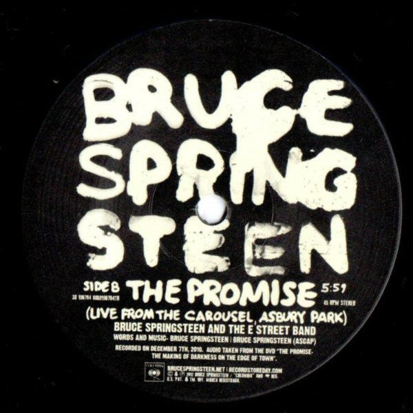 Bruce Springsteen : Rocky Ground (7", RSD, Single)