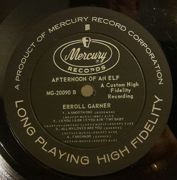 Erroll Garner : Afternoon Of An Elf (LP, Album, Mono, RE, Styrene)