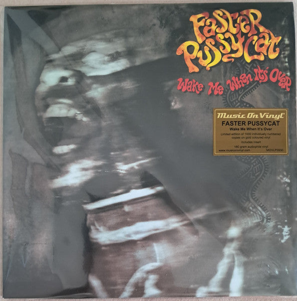 Faster Pussycat : Wake Me When It's Over (LP, Album, Ltd, RE, Gol)