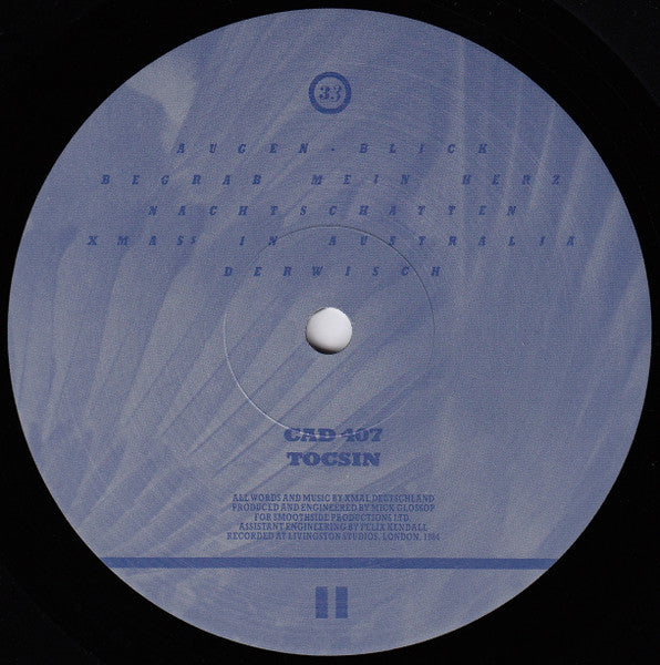 X Mal Deutschland : Tocsin (LP, Album)