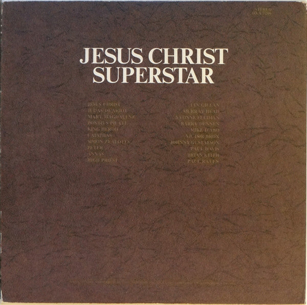 Andrew Lloyd Webber And Tim Rice : Jesus Christ Superstar (2xLP, Album, RP, All)
