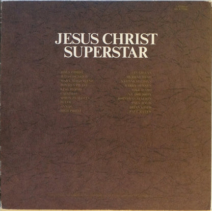 Andrew Lloyd Webber And Tim Rice : Jesus Christ Superstar (2xLP, Album, RP, All)