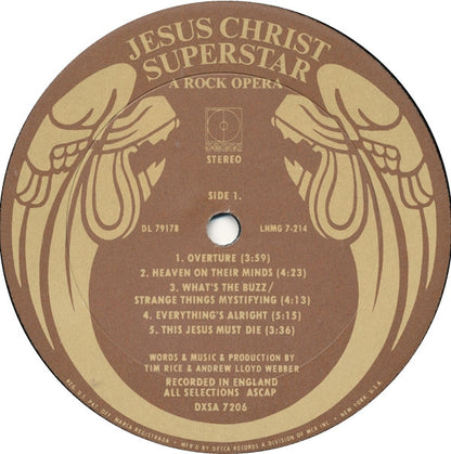 Andrew Lloyd Webber And Tim Rice : Jesus Christ Superstar (2xLP, Album, RP, All)