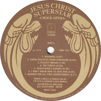 Andrew Lloyd Webber And Tim Rice : Jesus Christ Superstar (2xLP, Album, RP, All)