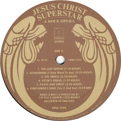 Andrew Lloyd Webber And Tim Rice : Jesus Christ Superstar (2xLP, Album, RP, All)