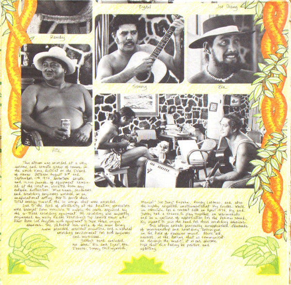 The Gabby Pahinui Hawaiian Band : The Gabby Pahinui Hawaiian Band (LP, Album, Gat)