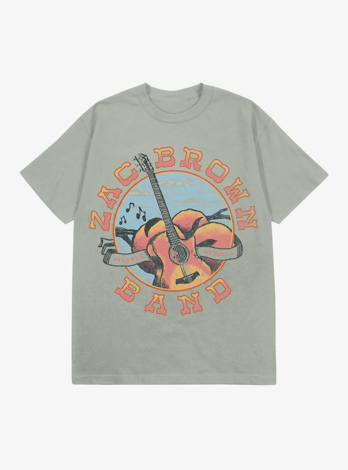 Zac Brown Band Guitar Peaches T-Shirt