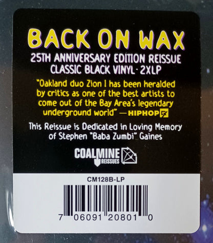 Zion I : Mind Over Matter (2xLP, Album, RE)