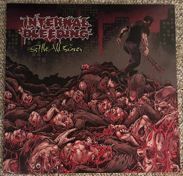 Internal Bleeding : Settle All Scores	 (LP, Album, Ltd, Blo)